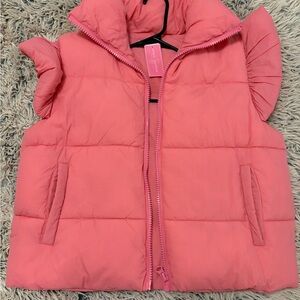 Simply Southern Puffer Cropped Vest